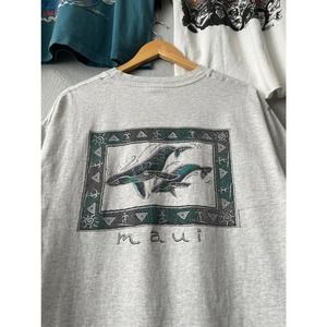 90s Whale Shirt Maui Hawaii Vintage Tourist Tee